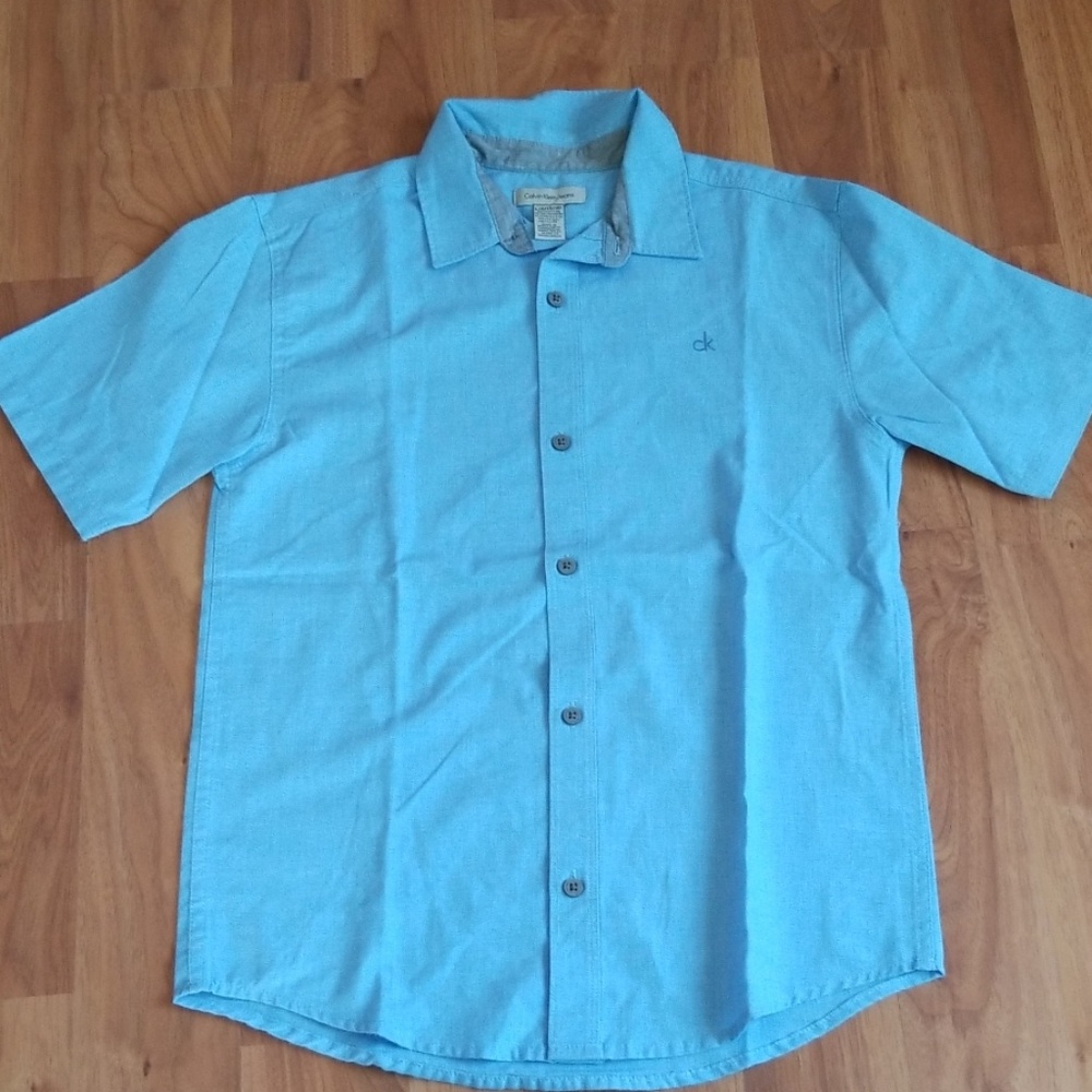 Calvin Klein Boys button up shirt